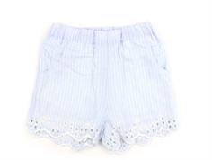 Name It chambray blue striped shorts